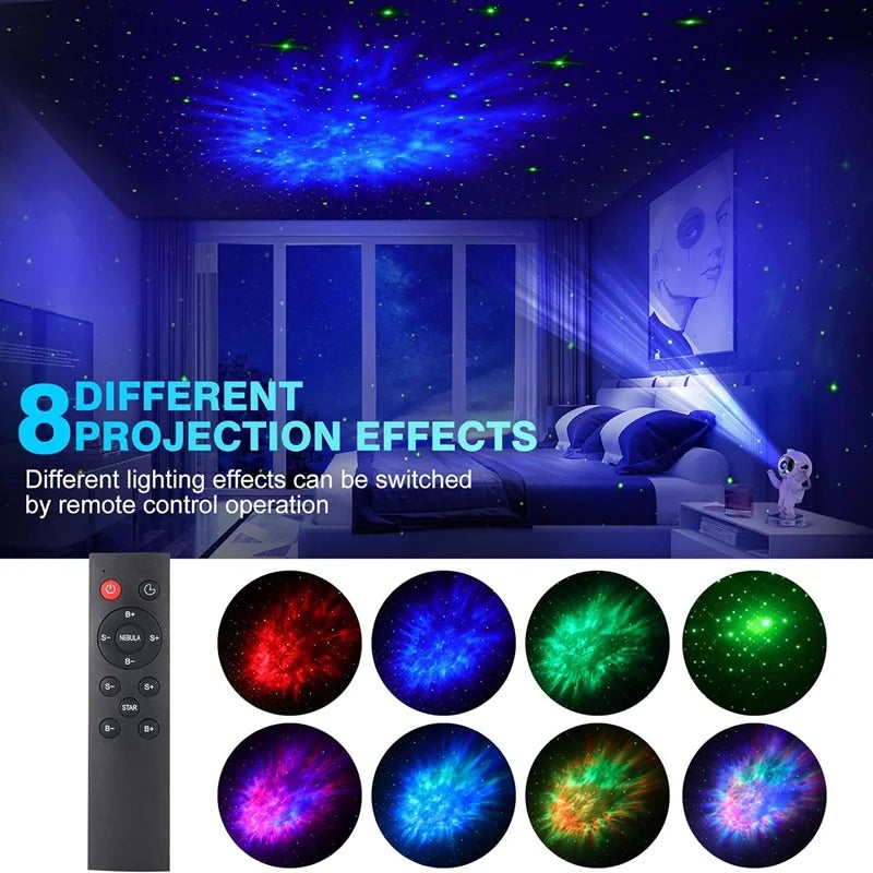 Galaxy Star Astronaut Projector Night Light