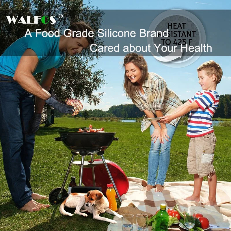 Walfos Silicone Heat Resistant Kitchen Glove
