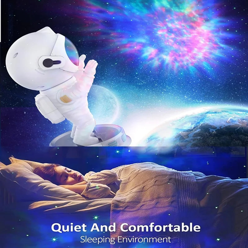 Galaxy Star Astronaut Projector Night Light