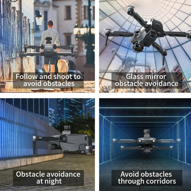 PRO MAX Drone 4K HD Dual Camera Laser Obstacle Avoidance