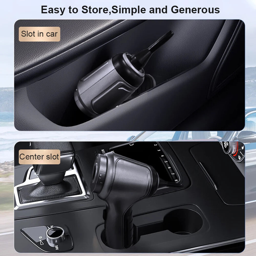 95000PA Wireless Handheld Car Vacuum Cleaner – Powerful Cordless Mini Vacuum & Blower for Car and Home