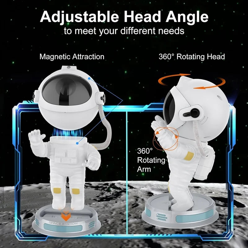 Galaxy Star Astronaut Projector Night Light