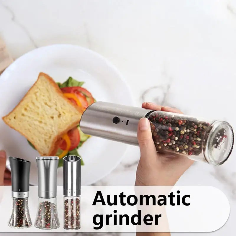 Electric Rechargeable Salt and Pepper Shaker Grinder