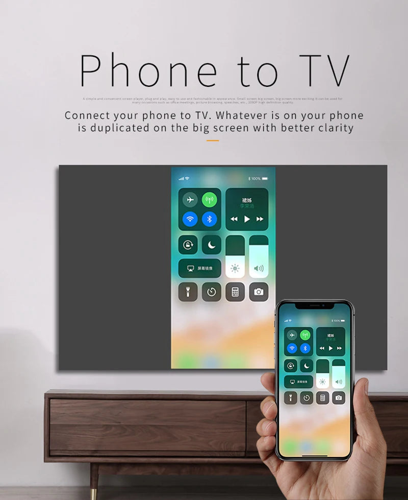 Video Adapter For Phone to HDMI For Screen Mirroring