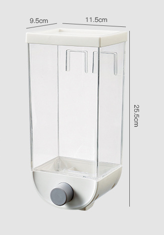 Plastic Storage Dispenser Container for Grain or Food