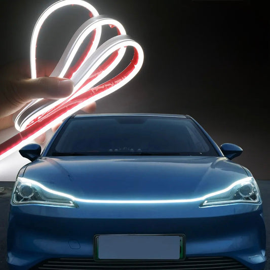 LED Car Hood Lights Strip Universal Auto Decorative Atmosphere Lights