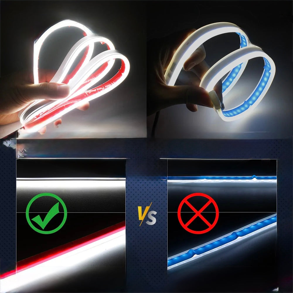 LED Car Hood Lights Strip Universal Auto Decorative Atmosphere Lights