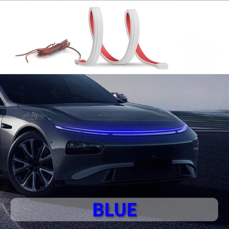 LED Car Hood Lights Strip Universal Auto Decorative Atmosphere Lights