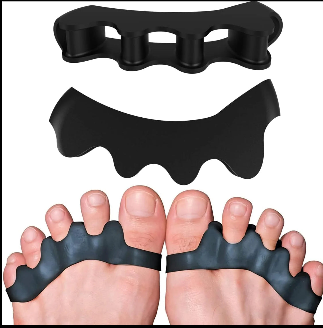 Toe Separators: Correct Foot Alignment, Relieve Bunion Pain, and Enhance Mobility