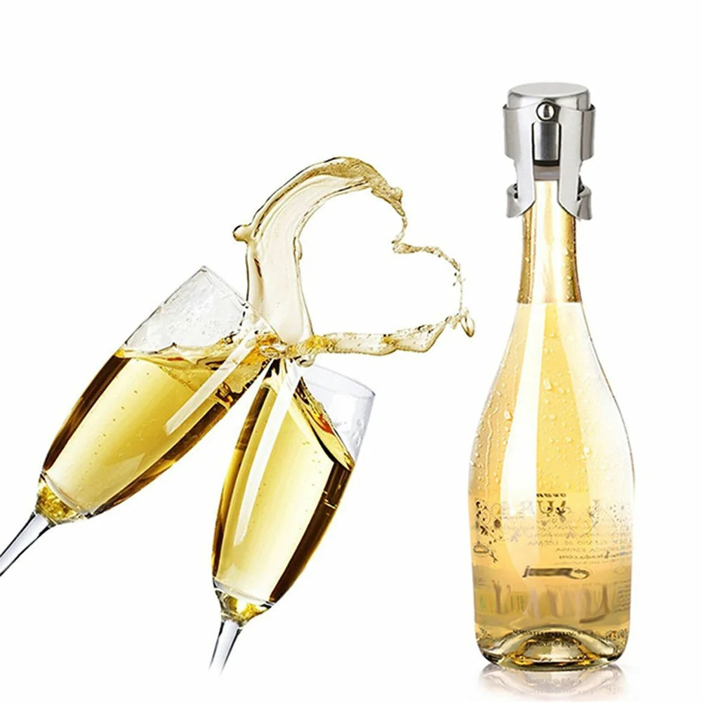Stainless Steel Sparkling Wine Stopper