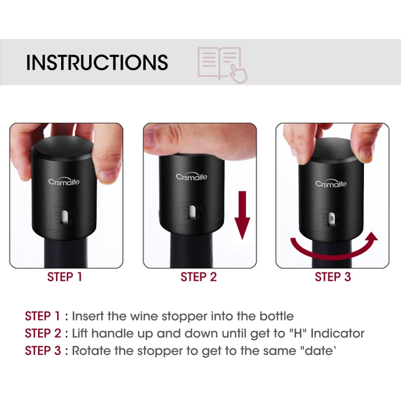 1Pc ABS Vacuum Sealer Wine Stopper