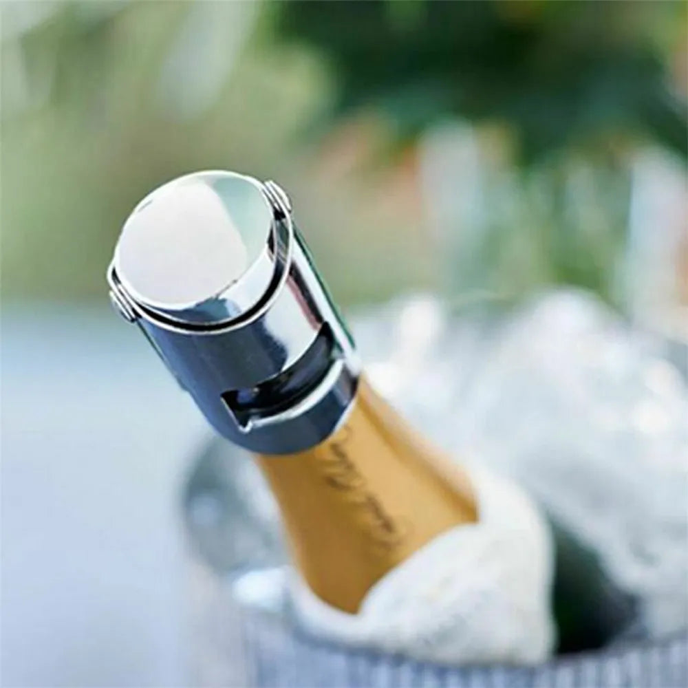 Stainless Steel Sparkling Wine Stopper