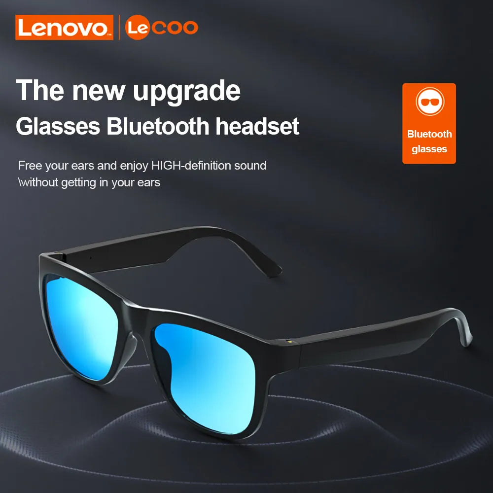 Lenovo Lecoo Smart Glasses Wireless Bluetooth 5.0 Anti-Blue Eyeglasses