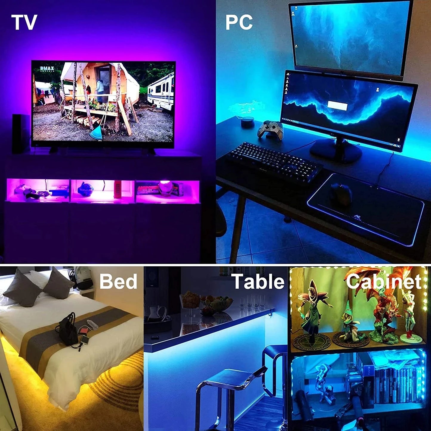 Led Strip Rgb 5050 Usb Ice Lamp 10 Meters 5V Led Wall Room Colorful Children Into The Room Light Focus Wifi Bluetooth Led Ribbon