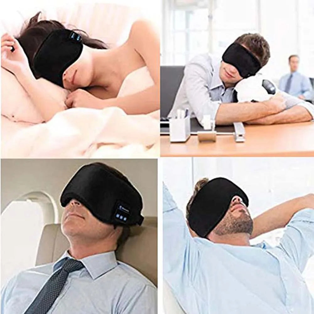 Ultimate Bluetooth Sleep Eye Mask: Wireless Sleeping Headphones for Restful Nights