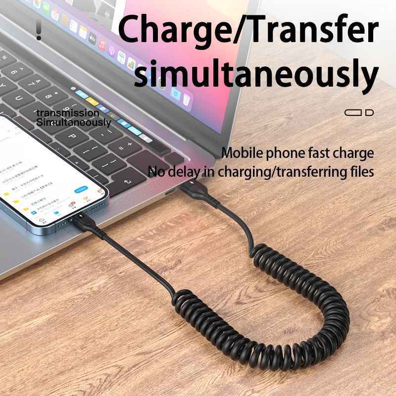 3in1 66W Fast Charging Cable For Type C,Micro USB,iPhone