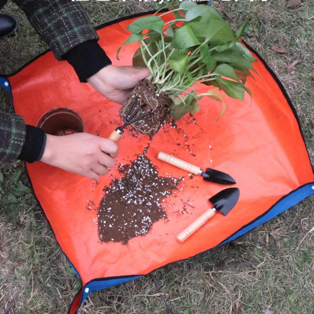 Planting Mat 50cm-100cm Flower Pot Transplanting Waterproof Mats