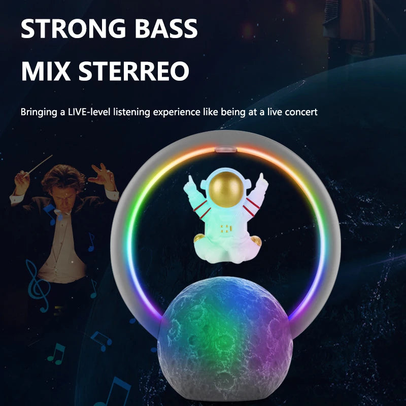 Levitating Spaceman Bluetooth Speaker