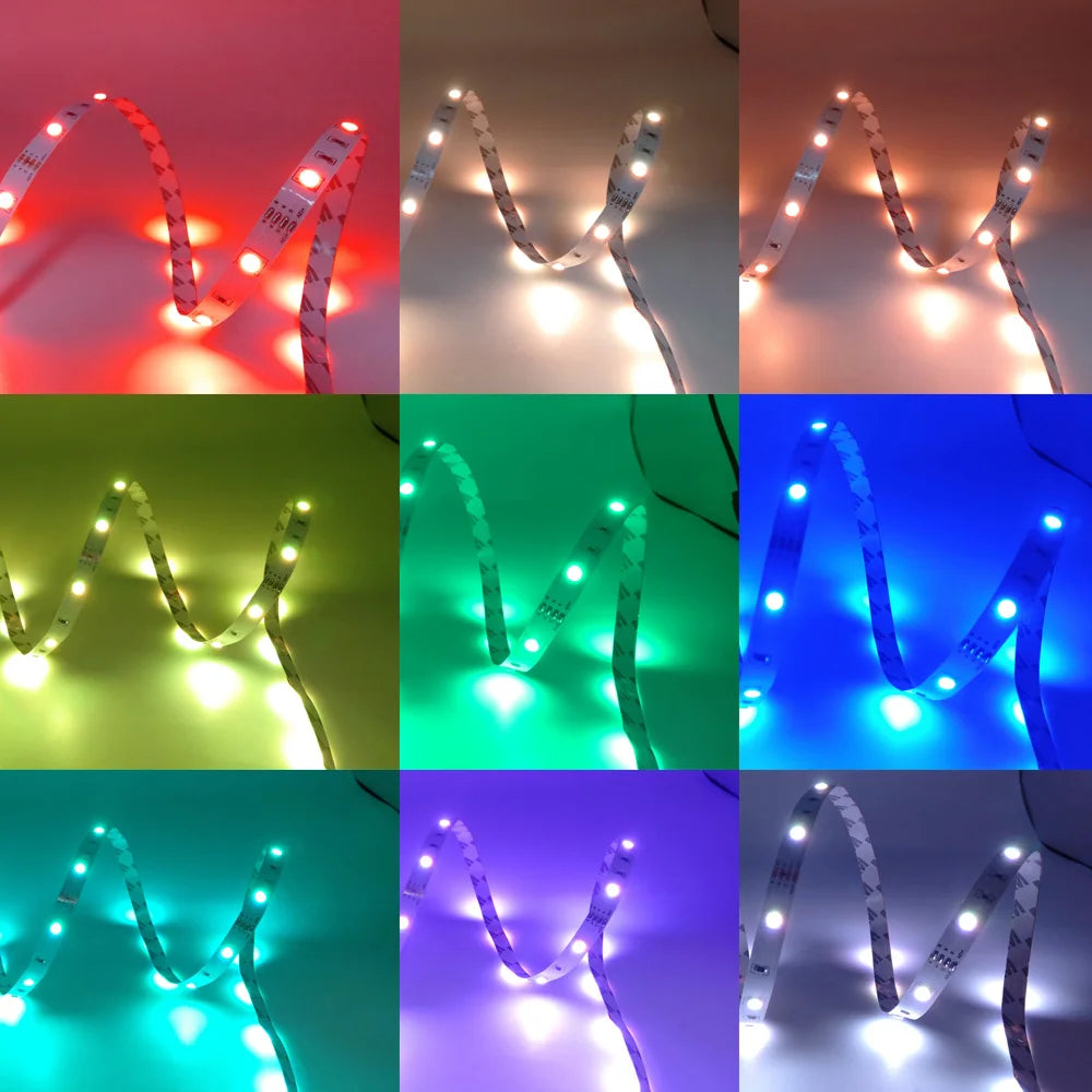 Led Strip Rgb 5050 Usb Ice Lamp 10 Meters 5V Led Wall Room Colorful Children Into The Room Light Focus Wifi Bluetooth Led Ribbon