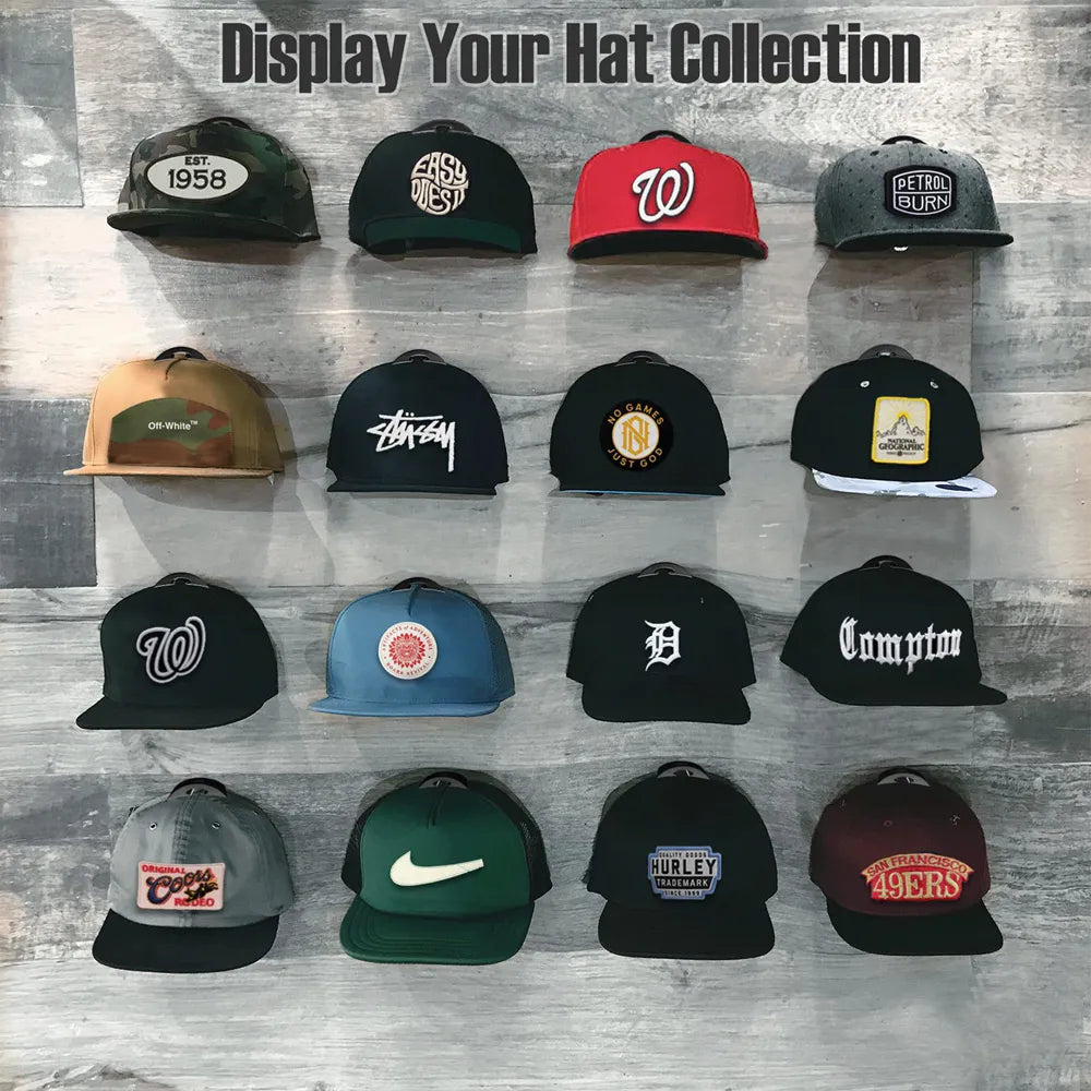 2/4pcs Adhesive Racks for Hanging Hats Simple No Drilling