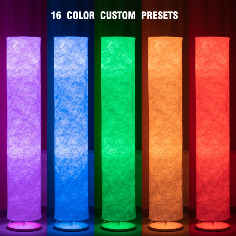 LED Simple Design Morden Floor Lamp with Remote Control