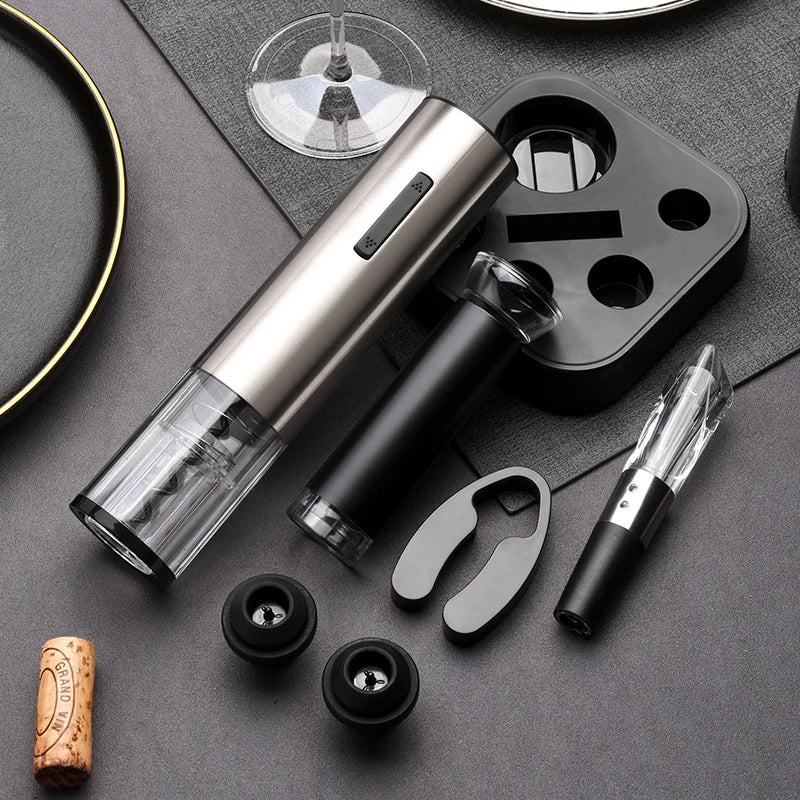 Rechargeable Electric Wine Bottle Opener with Charging Cable