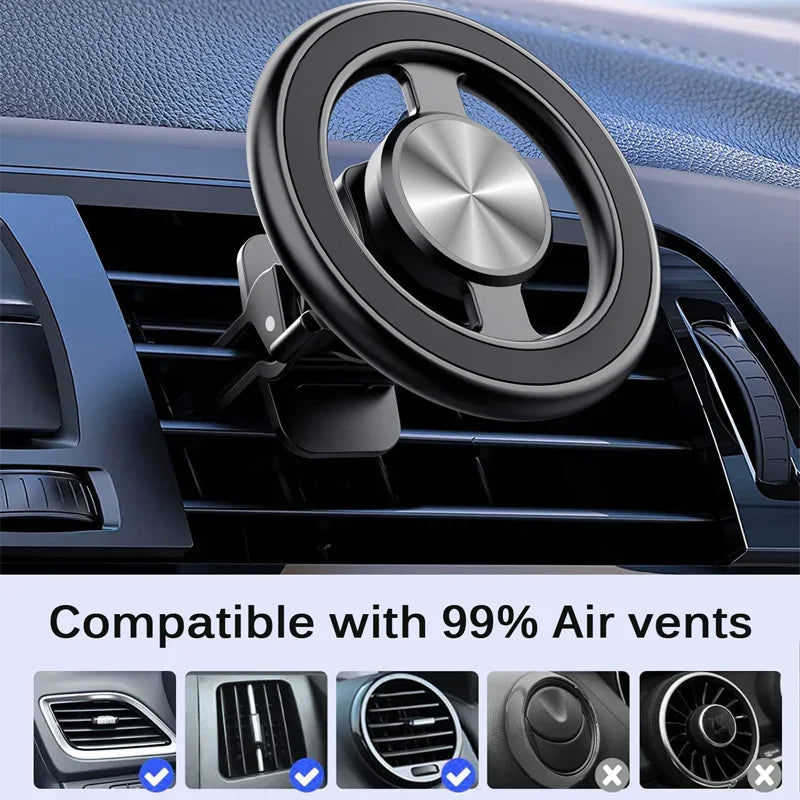 Air Vent Car Mount for MagSafe Magnetic Phone Clip