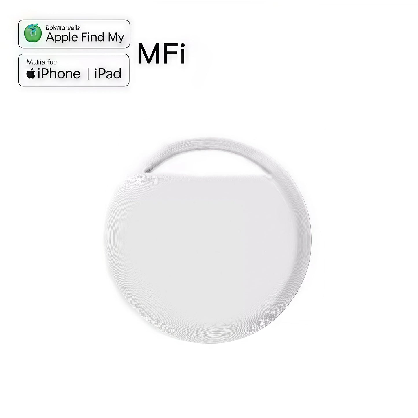 Waterproof Mini Bluetooth Tracker for Apple Find My | Compact Locator for Keys, Pets, Luggage, Kids & Elderly