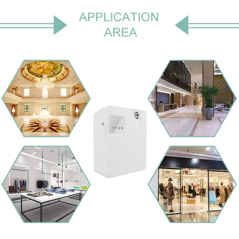 Waterless Aroma WIFI Controlled Essential Oil Diffuser