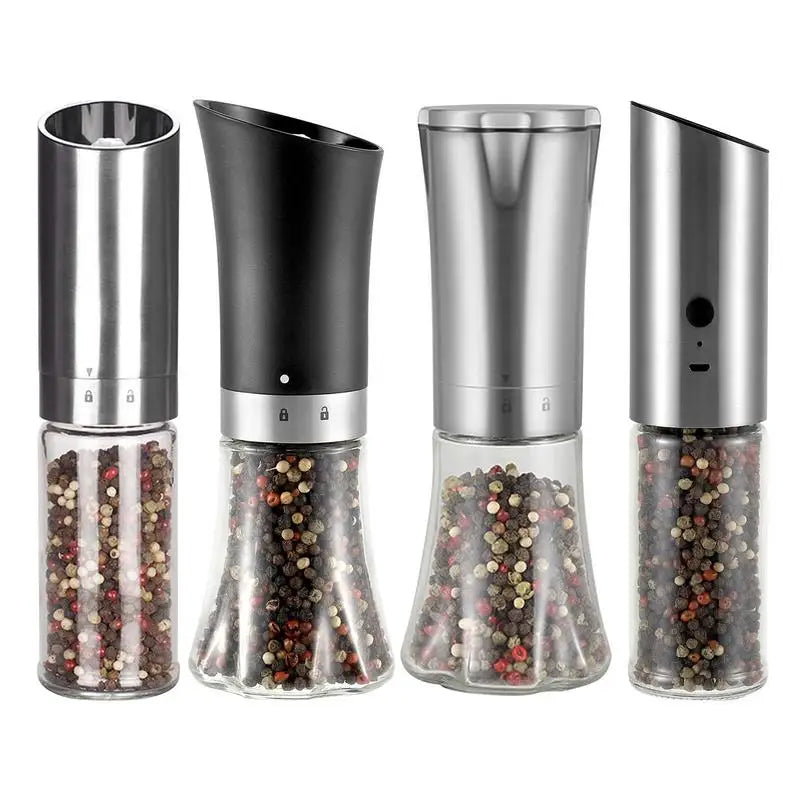 Electric Rechargeable Salt and Pepper Shaker Grinder
