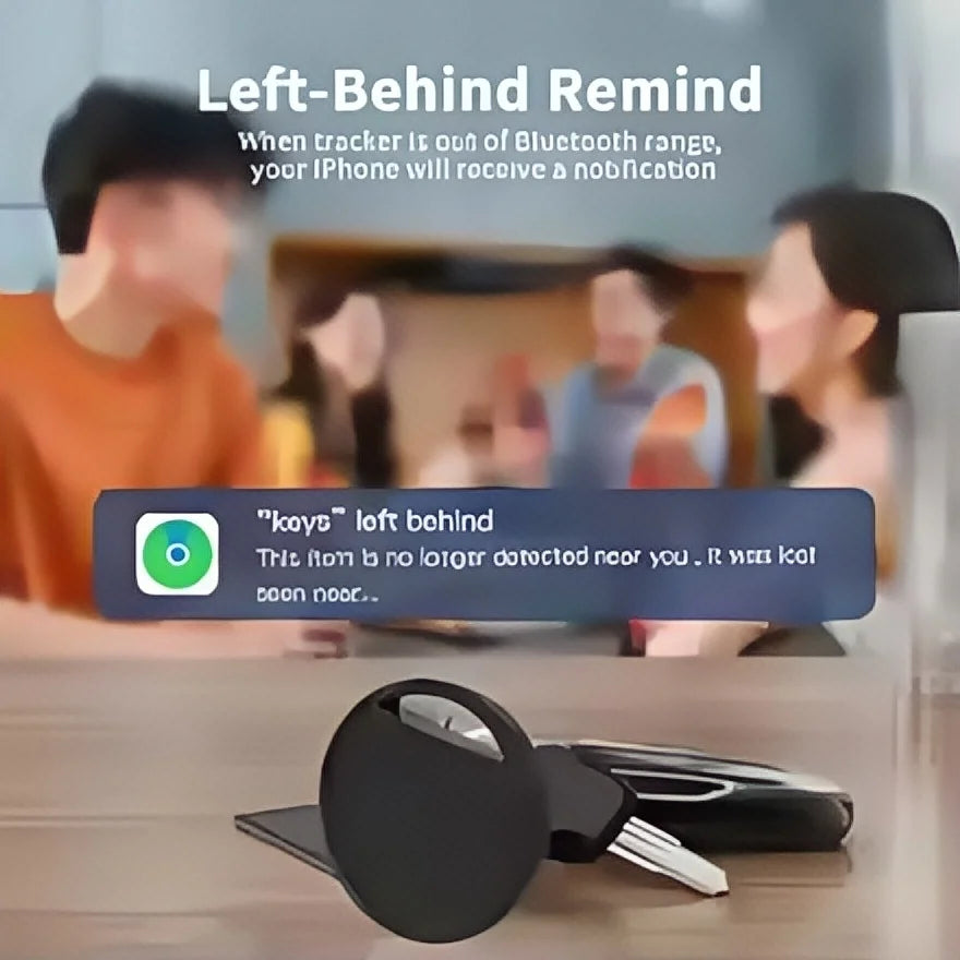 Waterproof Mini Bluetooth Tracker for Apple Find My | Compact Locator for Keys, Pets, Luggage, Kids & Elderly