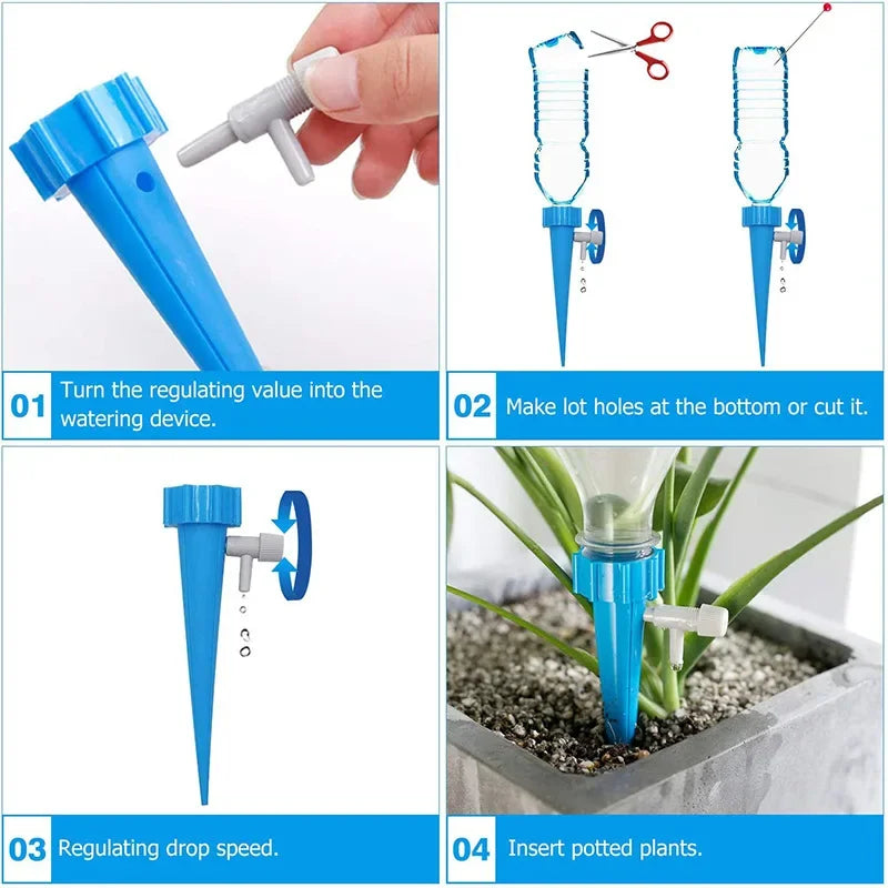 Automatic Garden Watering Device Self-Watering Drip Kits for Plants
