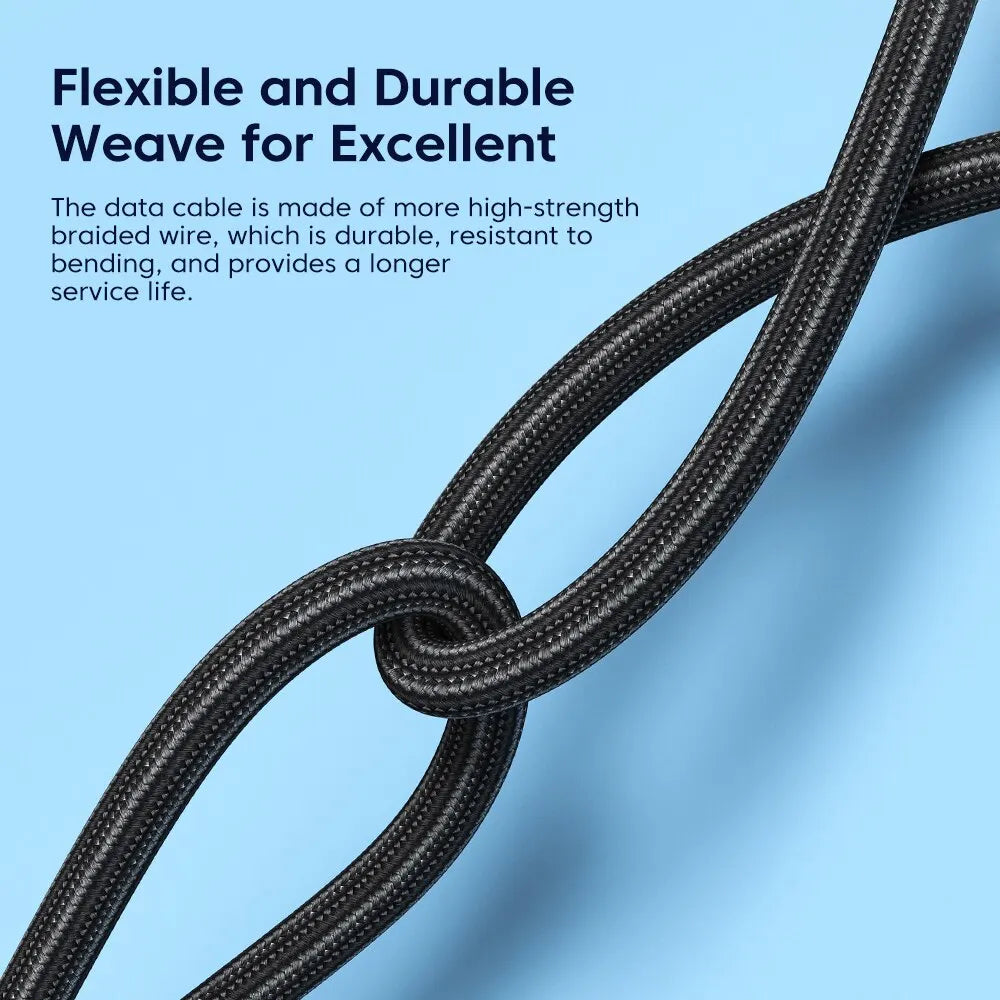 Toocki 6A USB-C 90-Degree Fast Charging Cable | 100W SuperVOOC Compatible