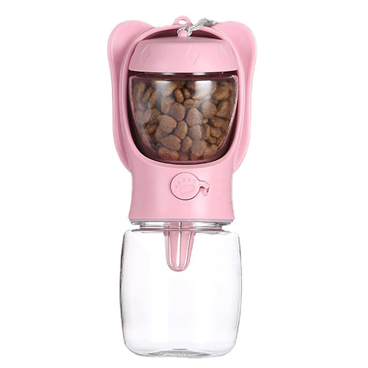 **Dog Water Bottle & Pet Dispenser with Detachable Food Container – Leak-Proof & Travel-Friendly**