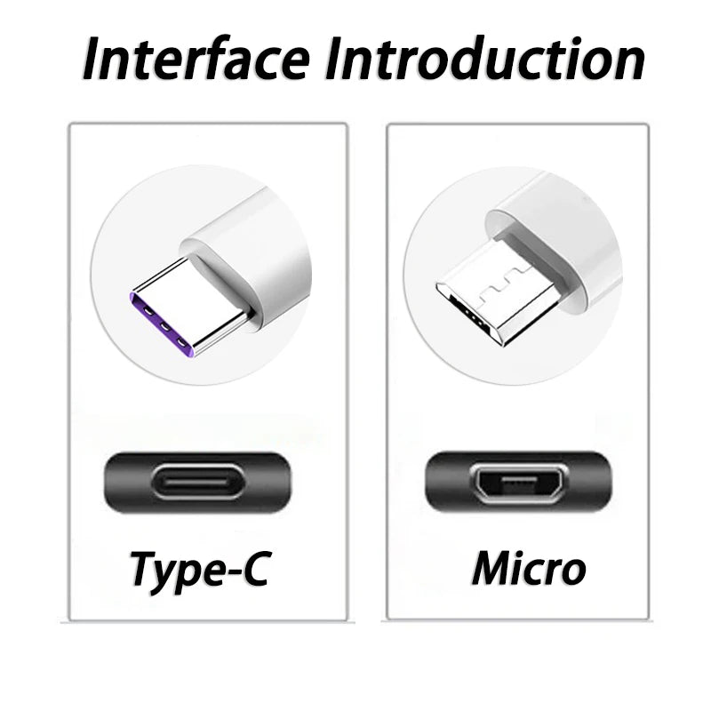 3in1 66W Fast Charging Cable For Type C,Micro USB,iPhone