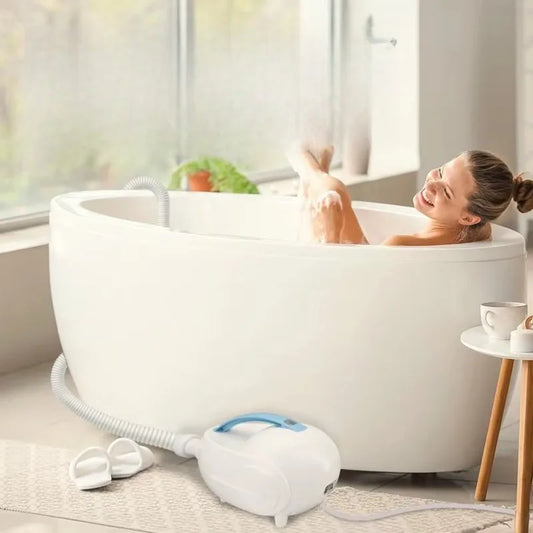 Ultimate Luxury Portable Spa Mat Bubble Massager + Thermal Therapy | Waterproof & Non-Slip Suction Design