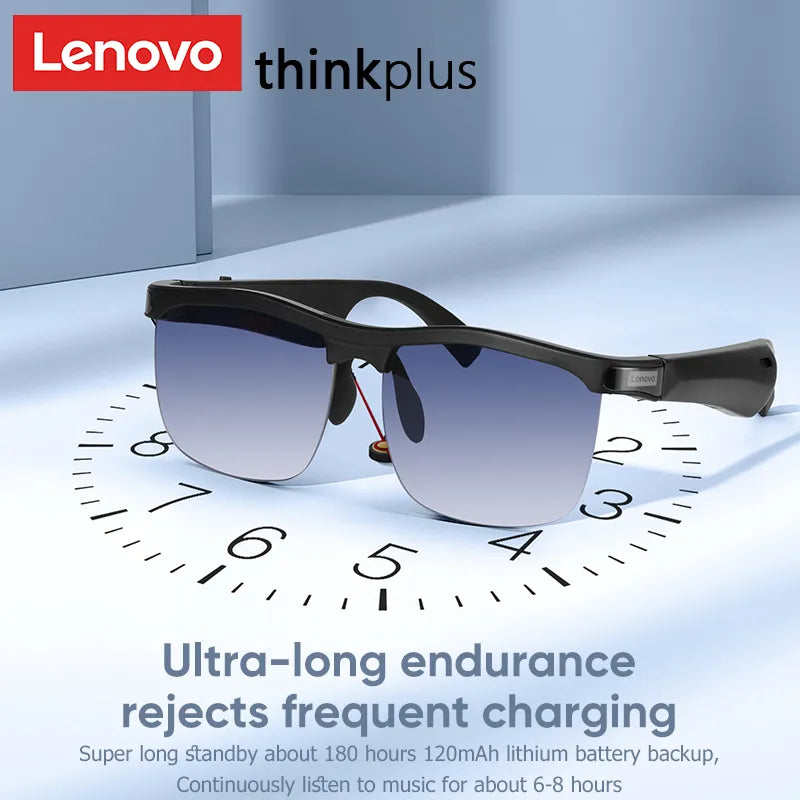 Lenovo Smart Glasses HD Wireless Bluetooth Headset Anti-Blu-ray