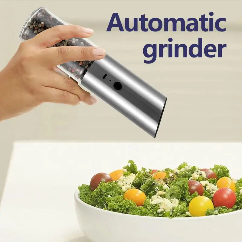 Electric Rechargeable Salt and Pepper Shaker Grinder