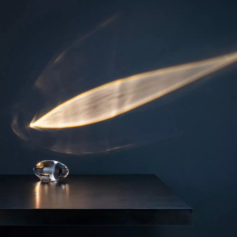 Crystal Eye Of The Sky Italian Designed Led Table Lamp