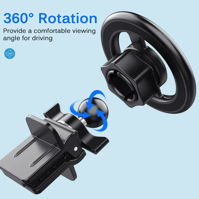 Air Vent Car Mount for MagSafe Magnetic Phone Clip