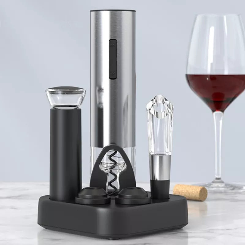Rechargeable Electric Wine Bottle Opener with Charging Cable