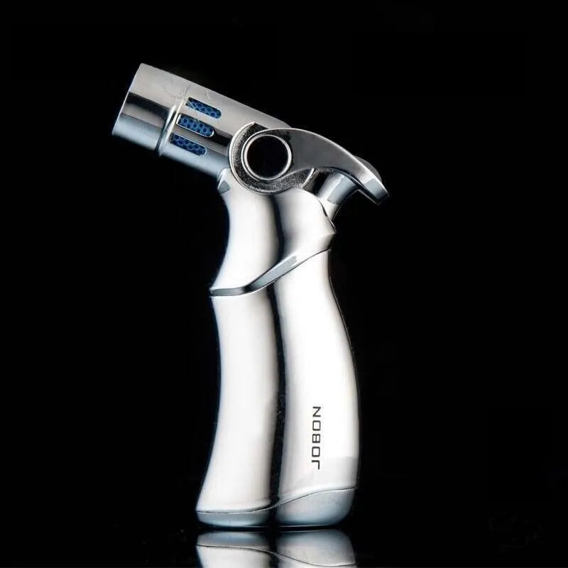 4 Flame Direct Flush Turbo Torch Butane Gas Lighter H Flame