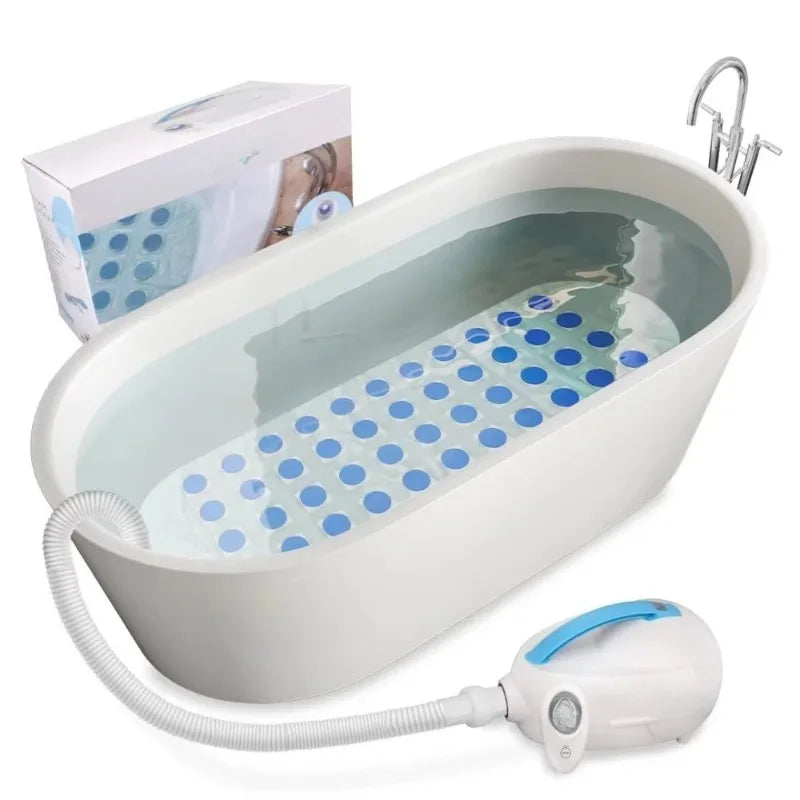 Ultimate Luxury Portable Spa Mat Bubble Massager + Thermal Therapy | Waterproof & Non-Slip Suction Design
