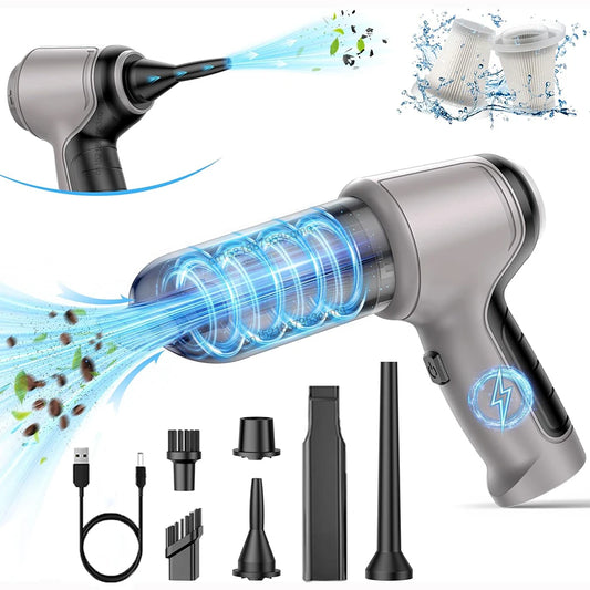 95000PA Wireless Handheld Car Vacuum Cleaner – Powerful Cordless Mini Vacuum & Blower for Car and Home