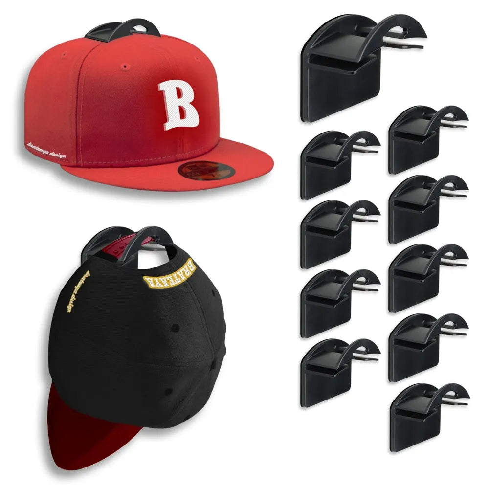 2/4pcs Adhesive Racks for Hanging Hats Simple No Drilling